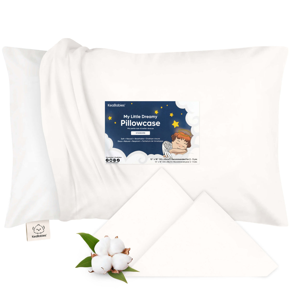 Printed Toddler Pillowcase 13 x 18 inches