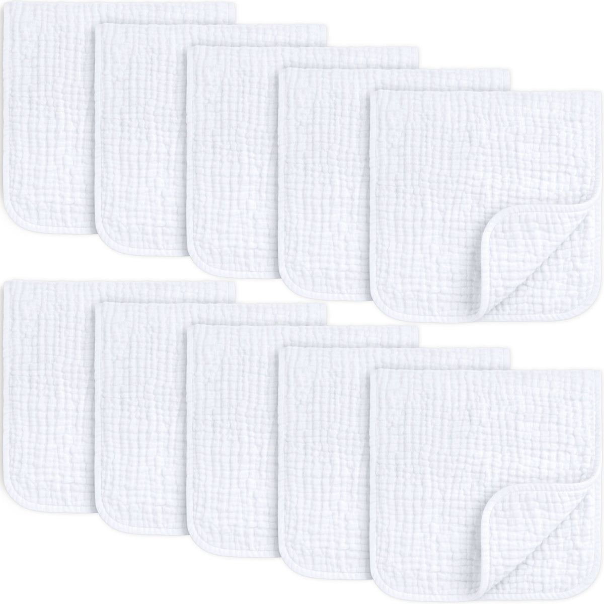 Lyra Muslin Burp Cloths