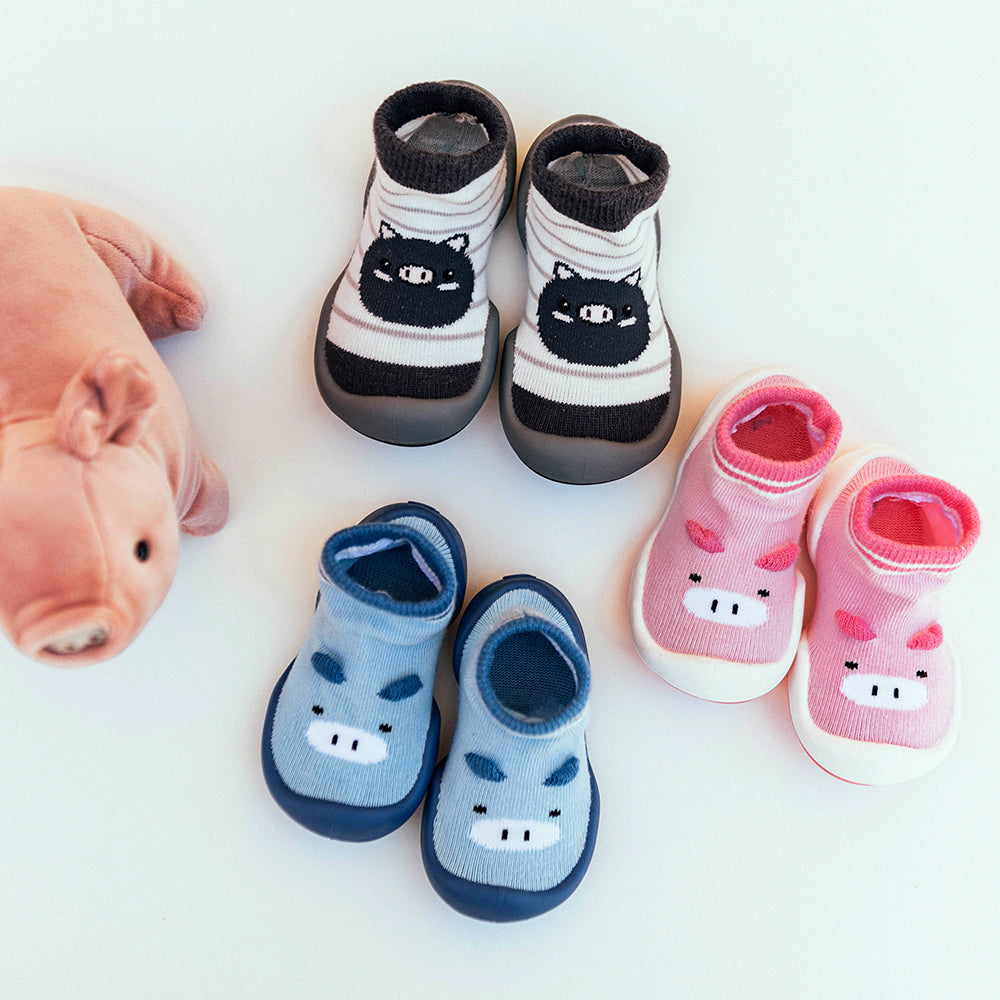 This Little Piggy | Cute Animal Baby Sock Shoes