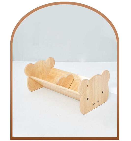 MesaSilla Toddler Book Caddy with Detachable Divider