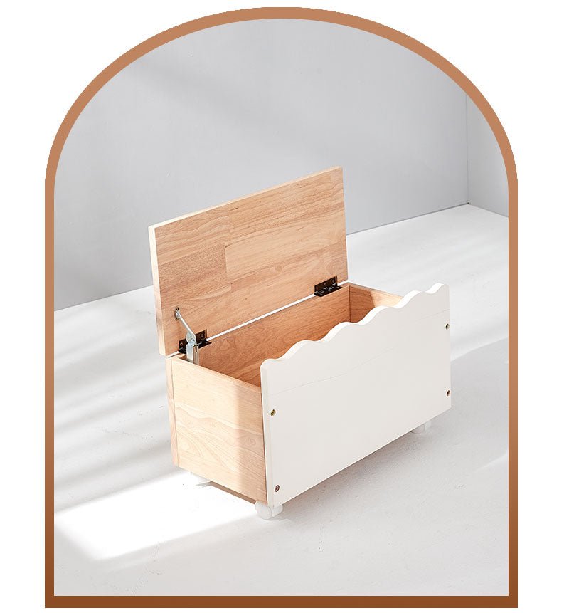 Calla 2-In-1 Toy Storage Cabinet Bench With Lid, Compact Kids' Organizer For Playrooms