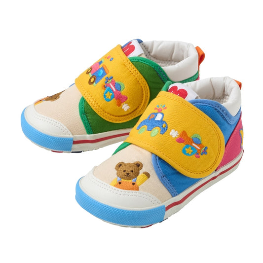 Classic MIKI HOUSE Bear Vehicle Second Shoes