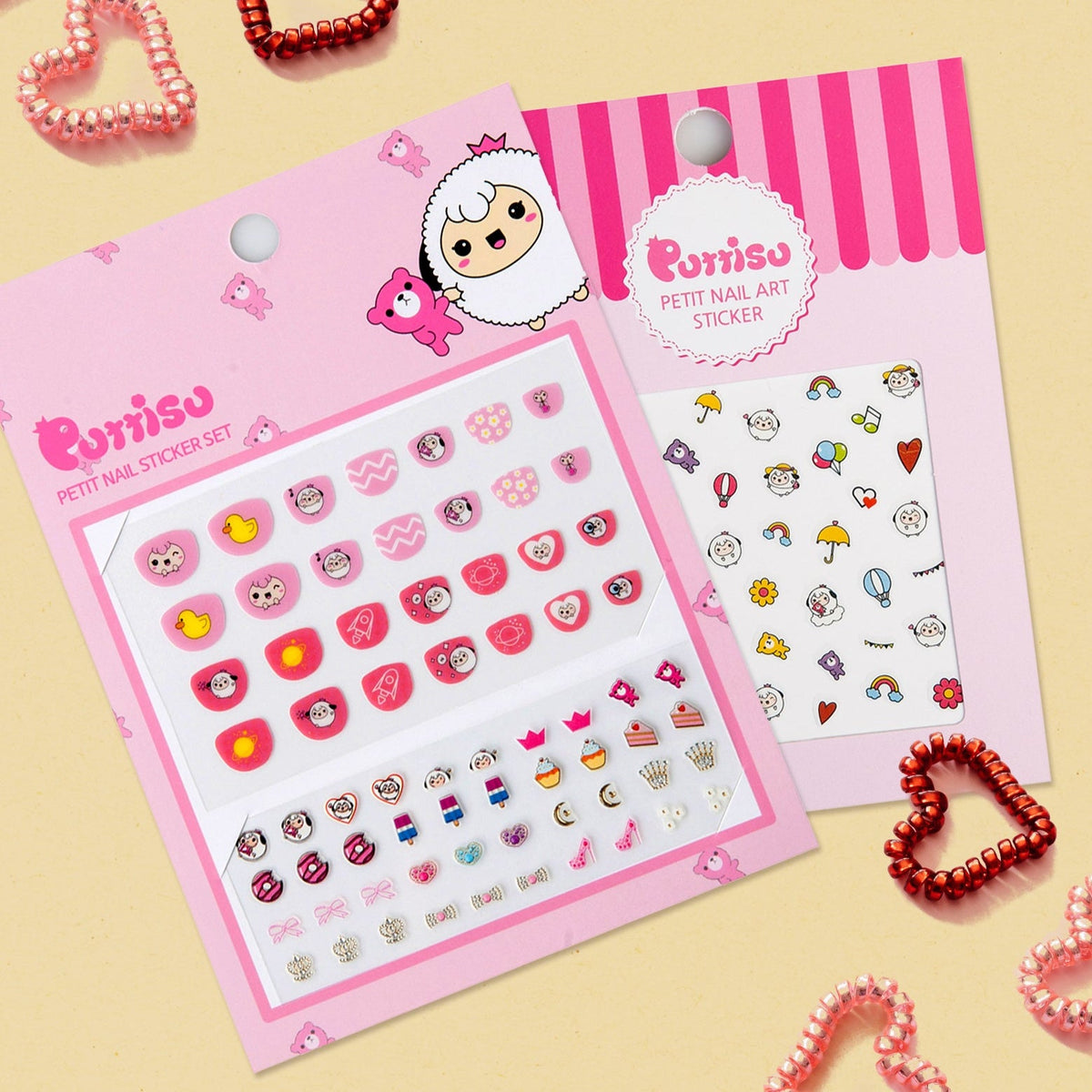 Puttisu Nail Art Sticker Sets