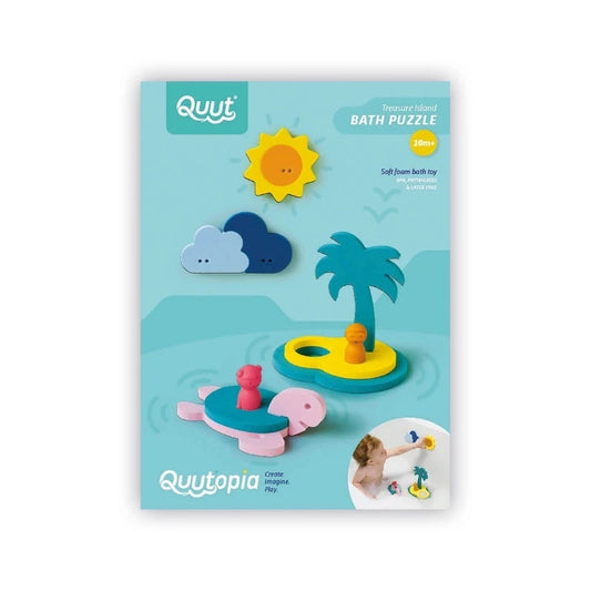 Puzzle Friends Treasure Island – Floating Bath Puzzle