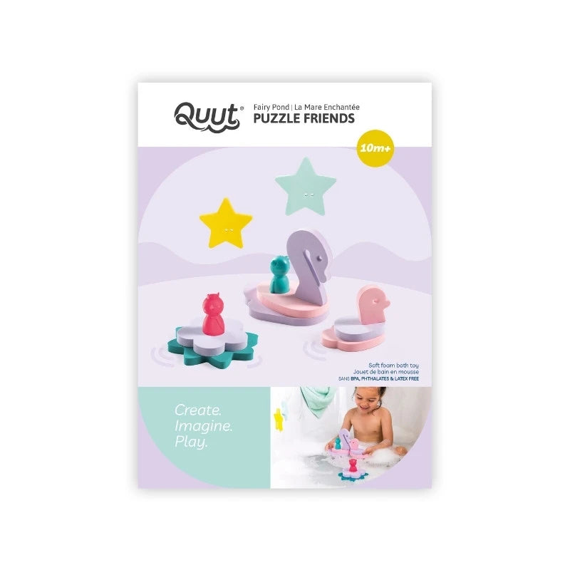 Puzzle Friends Fairy Pond – Floating Bath Toy for Toddlers
