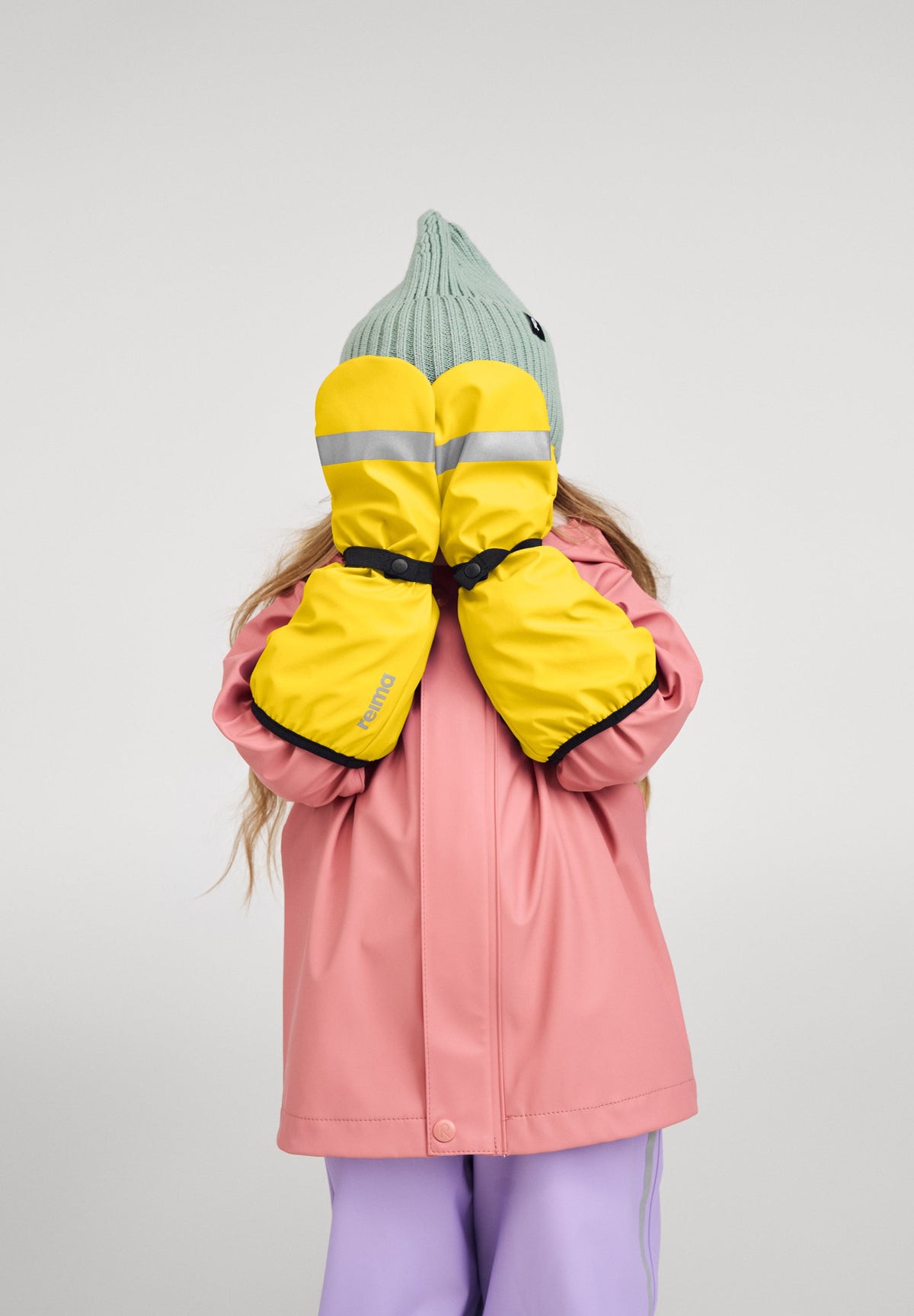 Puro - Kids' Lined Rubber Rain Mittens