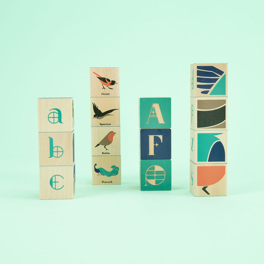 Uncle Goose Bird Blocks