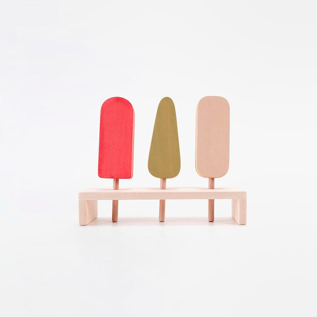 Ice cream bars / Vanilla, Melon and Watermelon