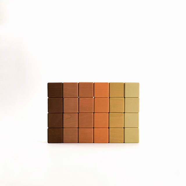 Wooden blocks set / Olive