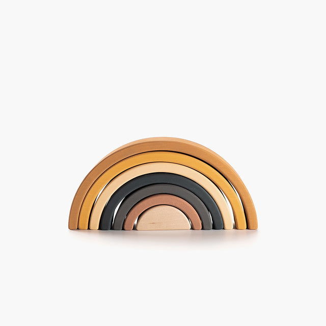 Wooden Rainbow toy / Grass