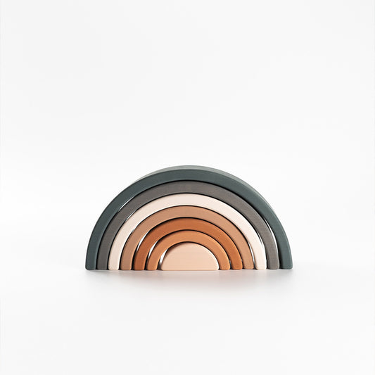 Wooden Rainbow toy / Grass