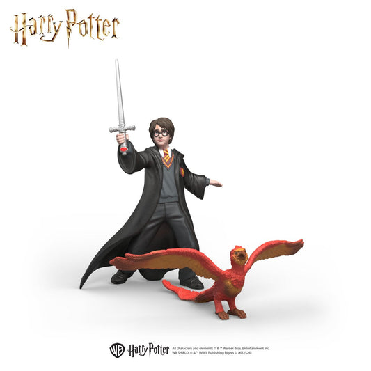 Schleich Harry & Fawkes™ with sword 14994