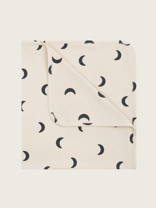 Undyed Midnight Reversible Blanket GOTS