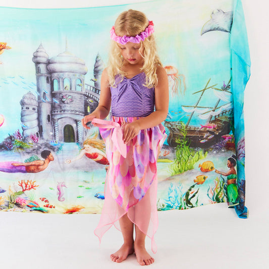 Blossom Mermaid Tail Skirt