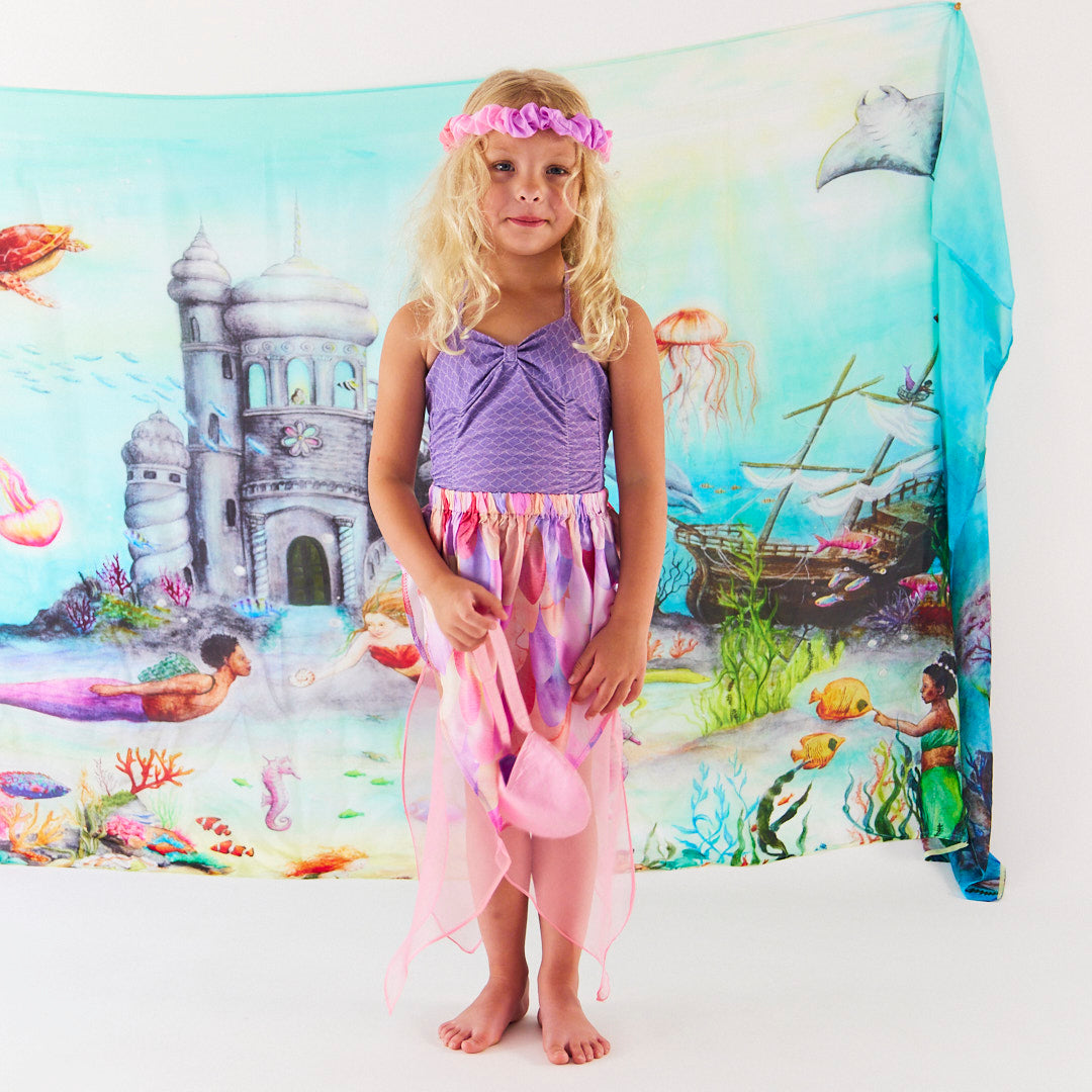 Blossom Mermaid Tail Skirt