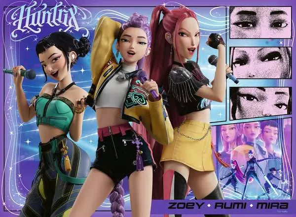 Happy fans, happy Honmoon! – 100 XXL Pieces puzzle detail