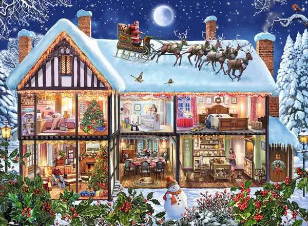 Christmas at Home – 100 XXL Pieces puzzle detail