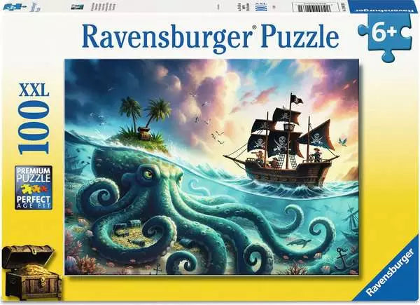 Octopus Treasure – 100 XXL Pieces
