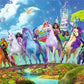 The Magic of Unicorn Academy – 200 XXL Pieces puzzle detail