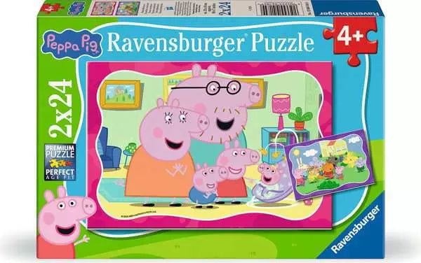 Peppa Pig: New Adventures – 2 × 24 Pieces