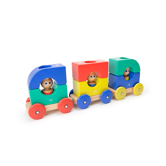 Tegu Magnetic Tram — 12 Pieces