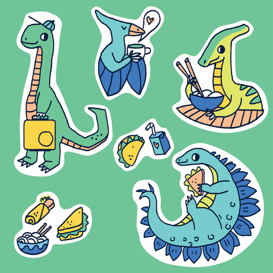 OmieLife Lunchbox Stickers
