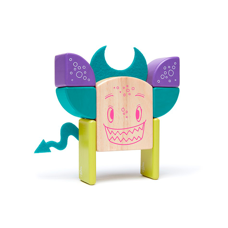 Tegu Sticky Monsters Pip — 8 Pieces