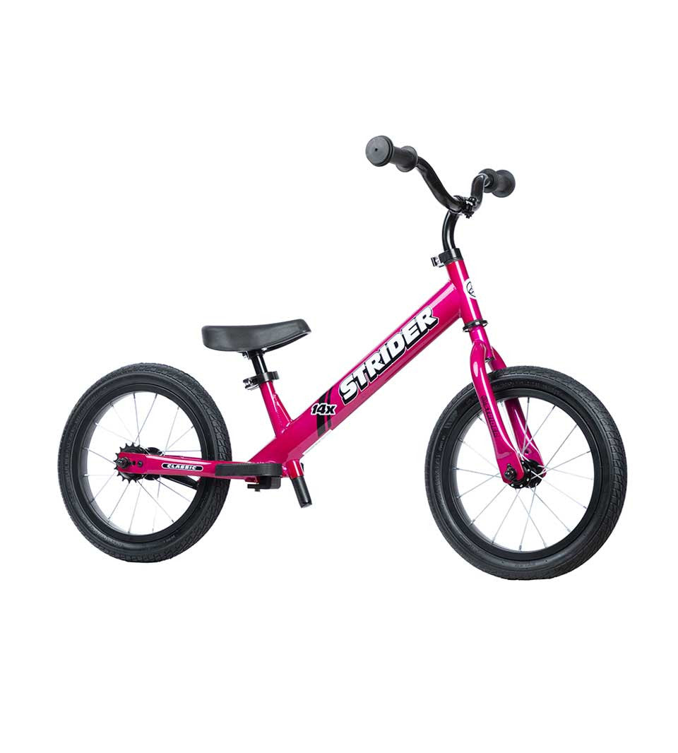 Strider 14x Convertible Bike Funky Fuchsia