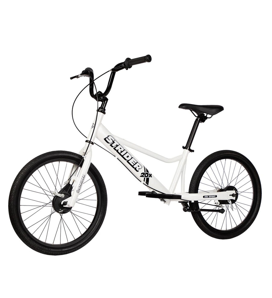 Strider 20x Convertible Bike White