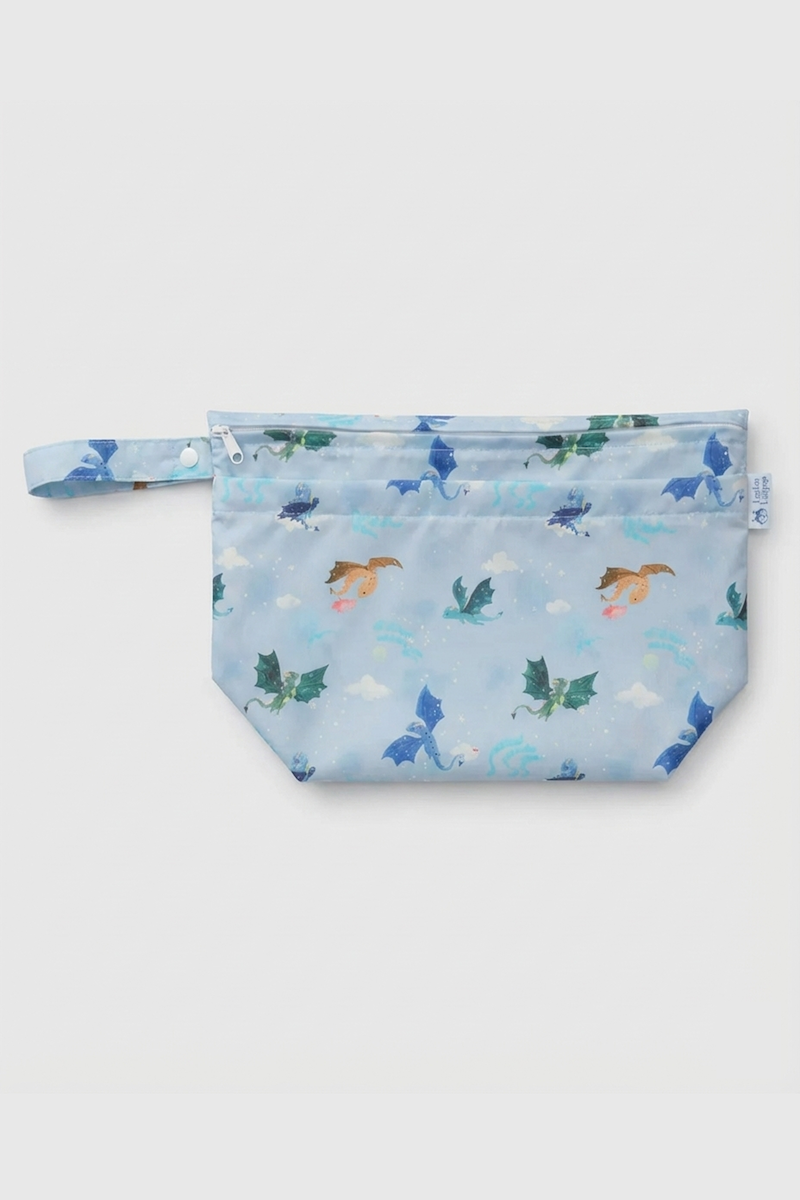 Loulou Lollipop Wet Dry Bag - Magical Dragons
