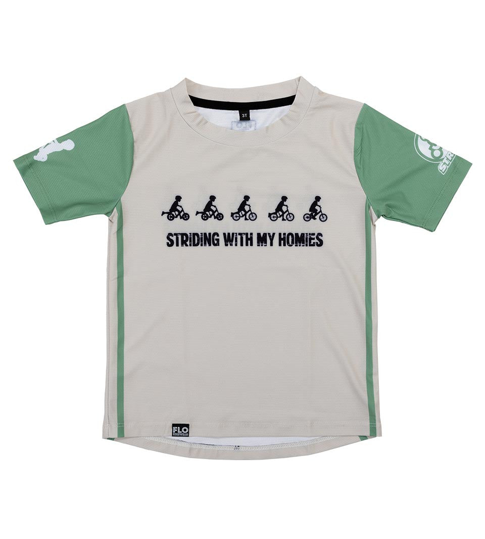 Strider Kids Jersey Gray / Light Green