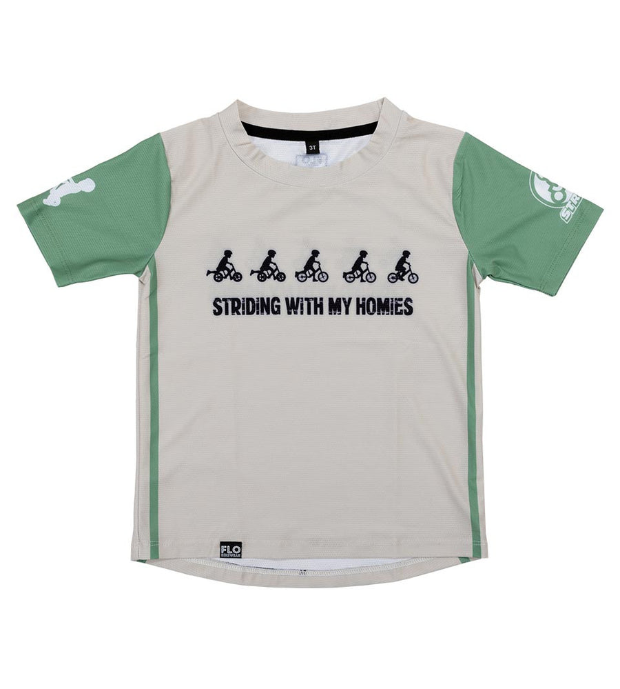 Strider Kids Jersey Gray / Light Green
