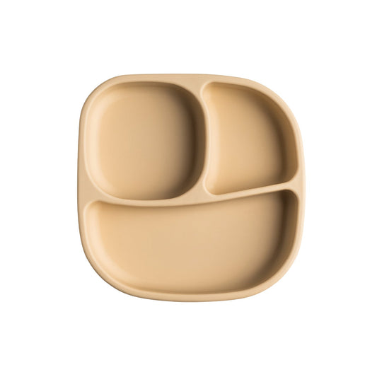 Hegen Silicone Divided Suction Plate - Taupe