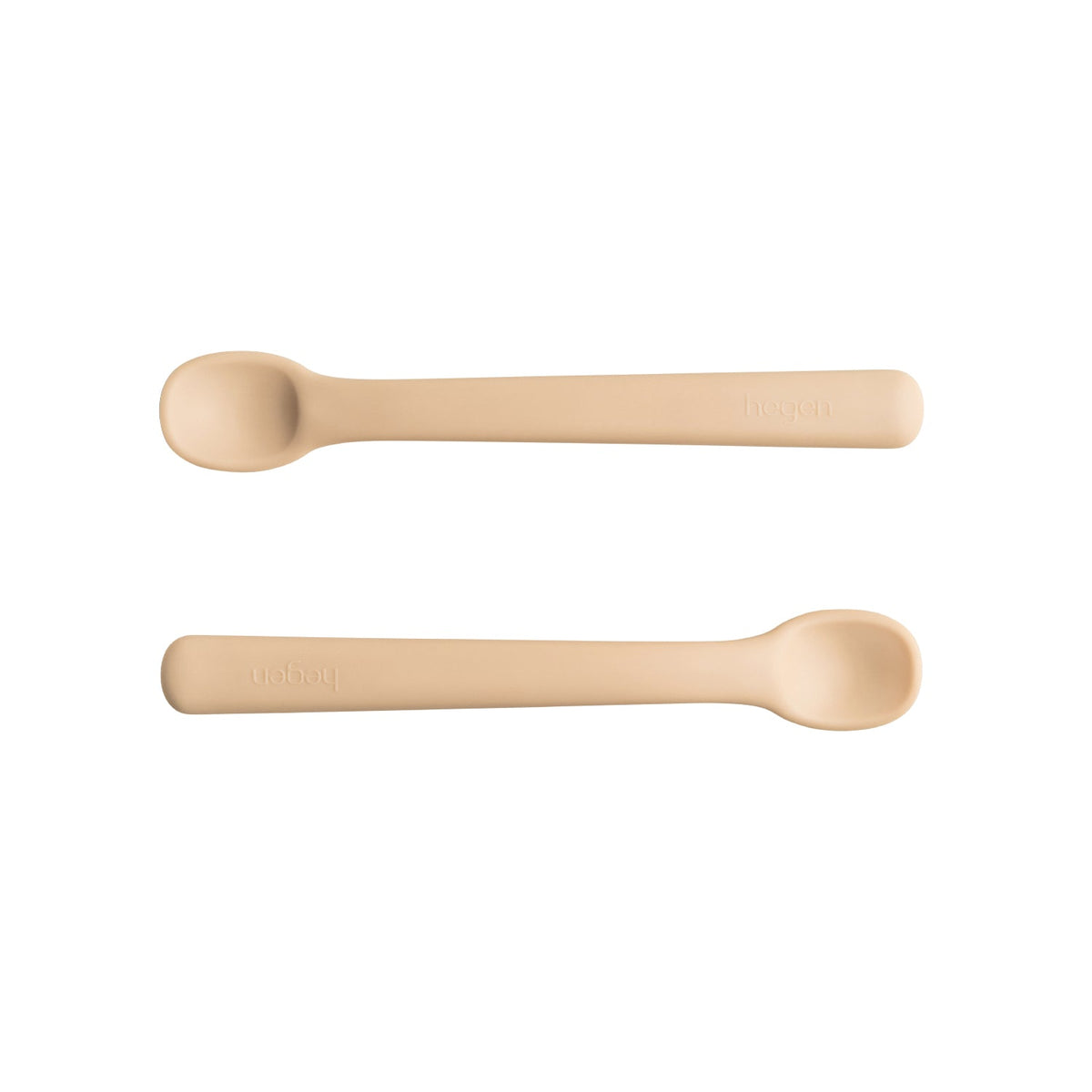 Hegen Silicone Infant Spoon - Taupe