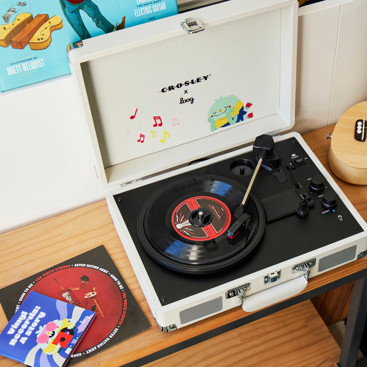 Crosley × Loog Record Player