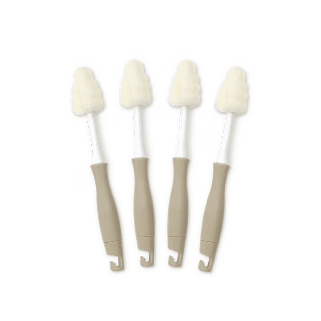 Grosmimi All-in-One Foam Bottle & Teat Brushes - 4 Pack