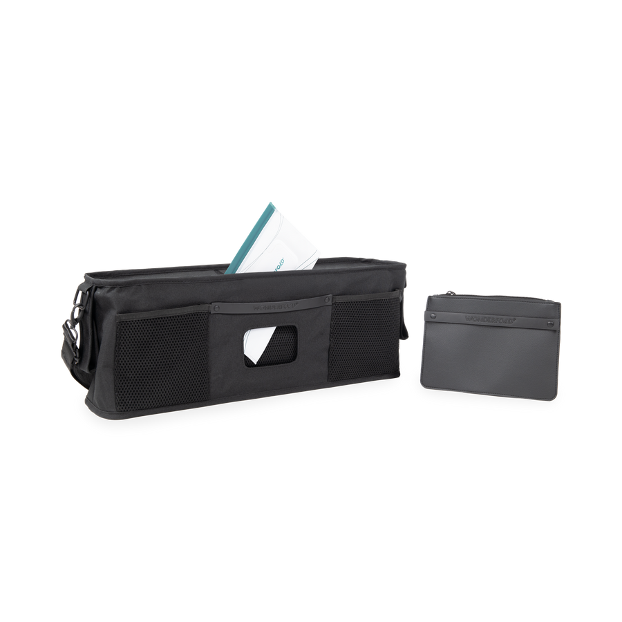 WonderFold Parent Console with Insulated Cup Holders