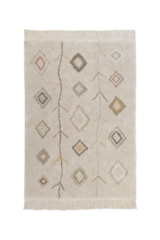 WASHABLE AREA RUG KAAROL EARTH – Lorena Canals