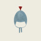 Winter Sky contrast Tassel Hat