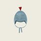 Winter Sky contrast Tassel Hat