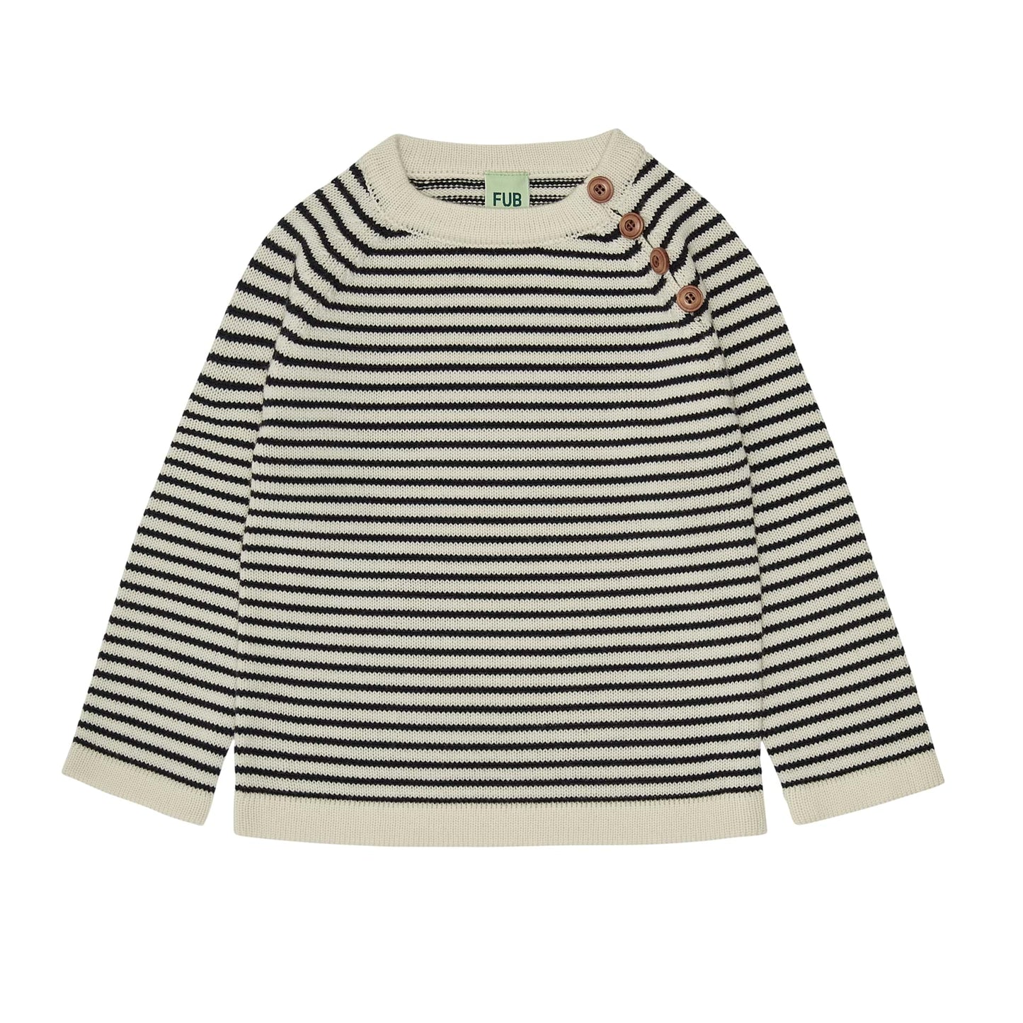 Sweater, ecru/dark navy