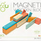 Tegu 24 Piece Sunset wooden block set packaging showing a long block construction.