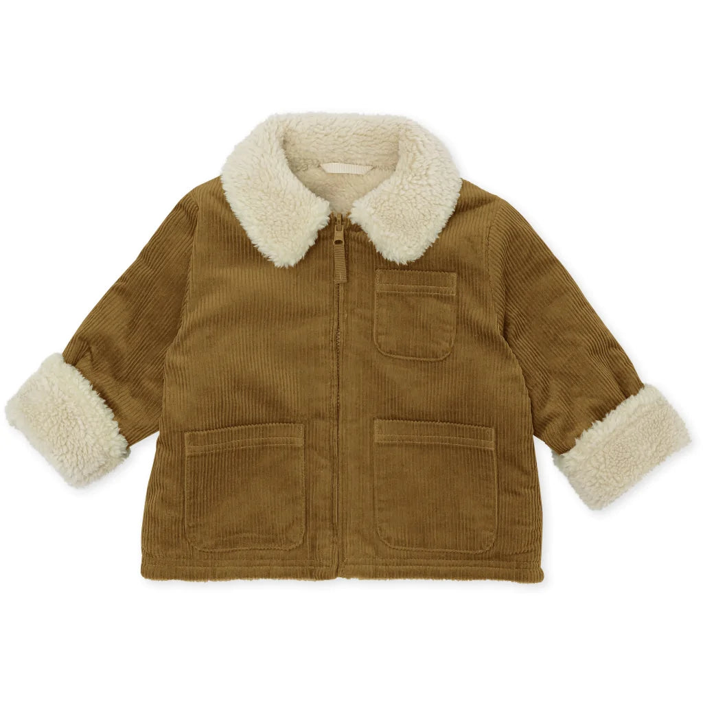 Teddy Jacket 2-1 - russet